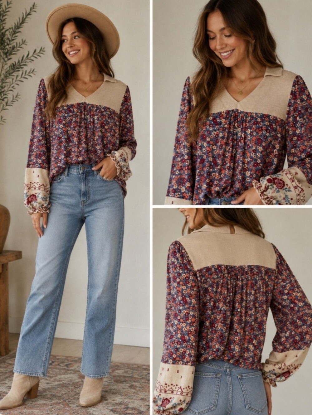 Savanna Jane Embroidered Top - S